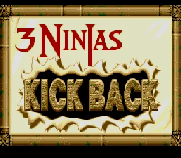 3 Ninjas Kick Back (USA) screen shot title